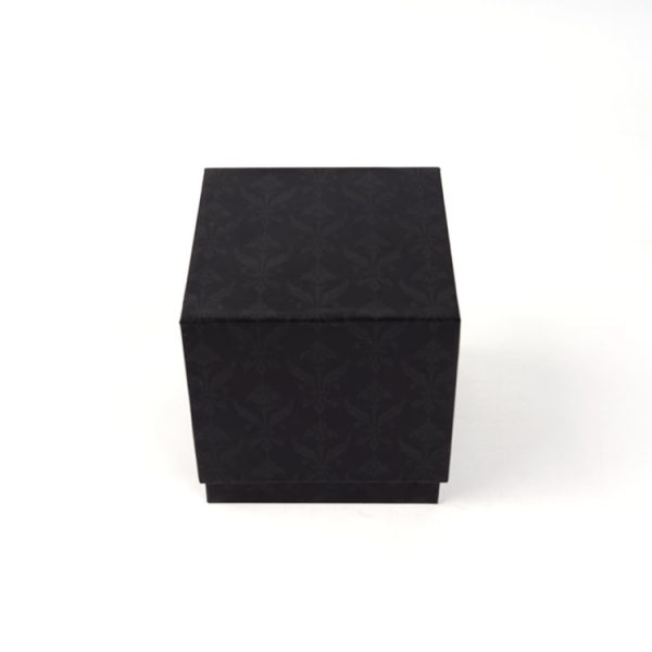 Custom Black Paper Candle Gift Box