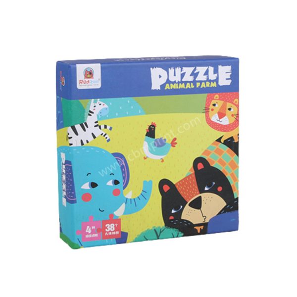 Lift lid off Packaging Boxes For Jigsaw Puzzles