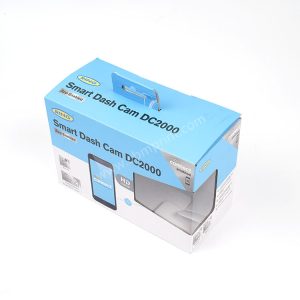 cardboard corrugated box with handle for dash came