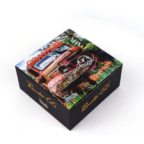 Chipboard Coaster Packaging Gift Boxes