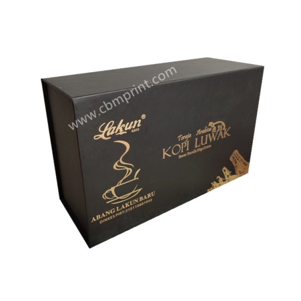 custom packaging box for coffee sachet