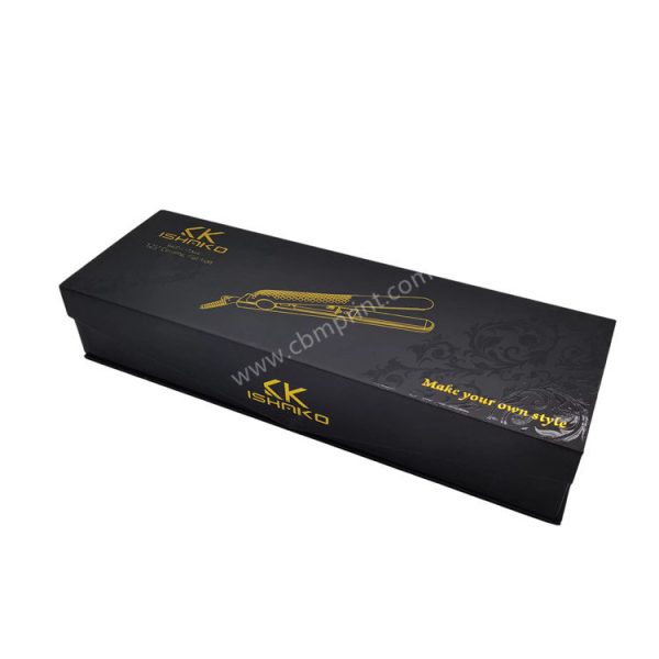 Custom Hair Straightener Iron Packaging Boxes