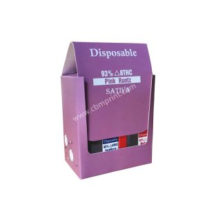 custom printed disposable vape display box packaging