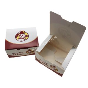 Custom fried chicken take out boxes