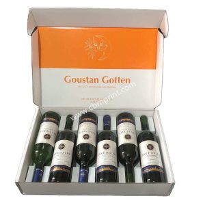 Red Wine Bottle Subscription Shipping Box