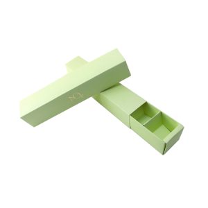 custom eco friendly macaron slider box packaging for 6
