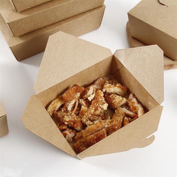 Eco friendly chinese food take out containers carry out paper containers
