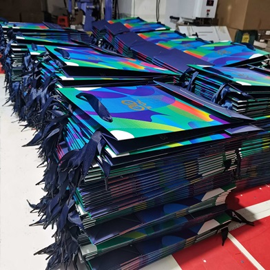 Paper bags production