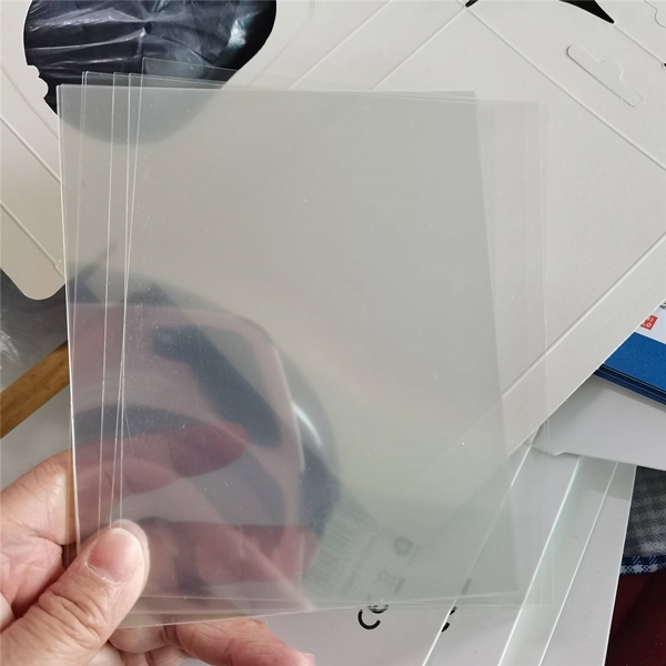Clear PET for windows